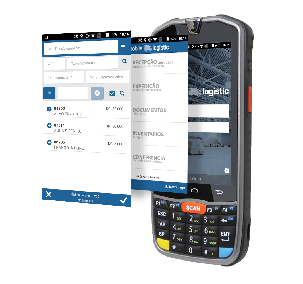 Mobile Logistic Android | Produtos Wave Solutions